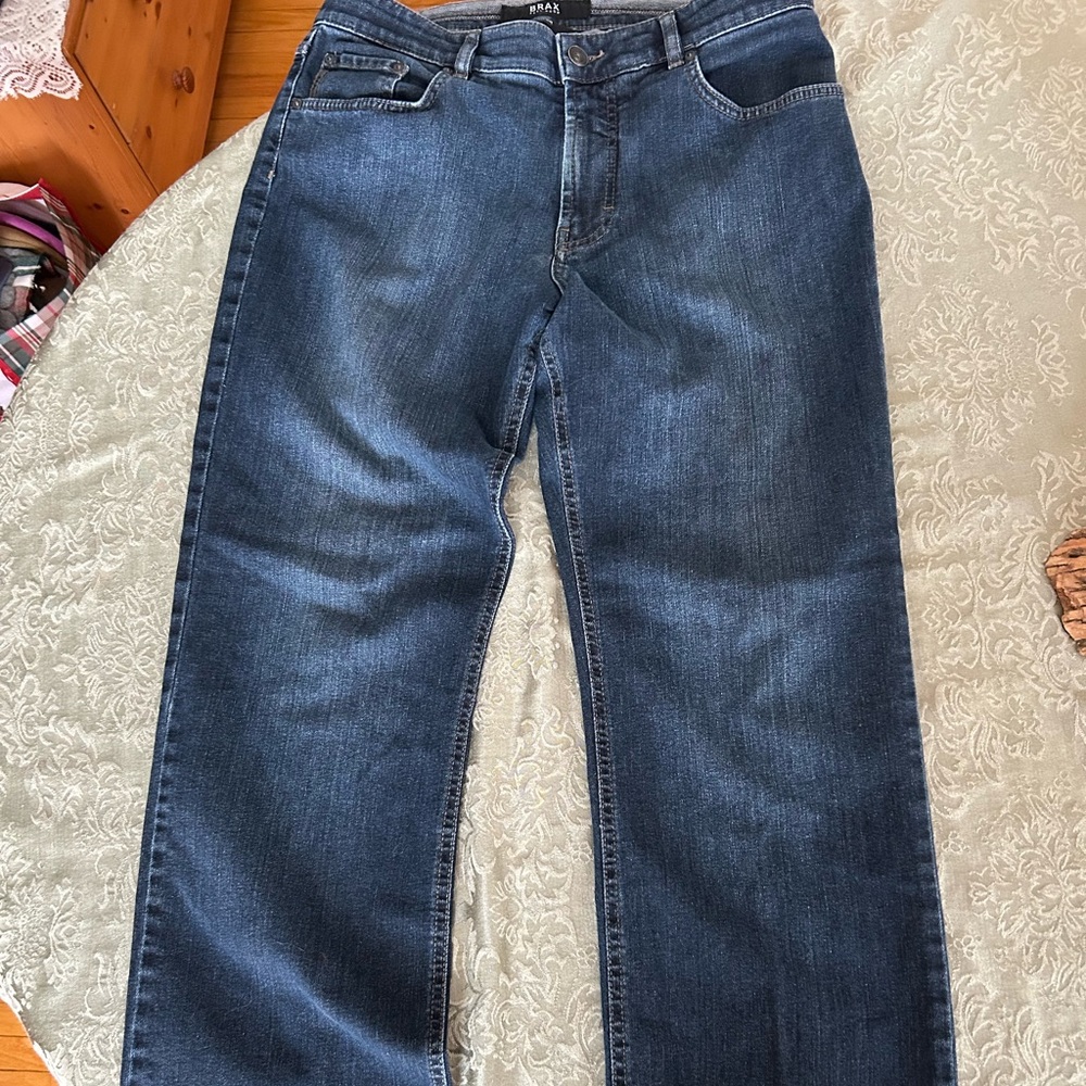 BRAX Cooper, Blue Straight Fit Men's Jeans